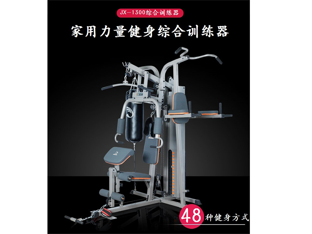 军霞JX-1300 综合训练器 家用力量健身训练器材