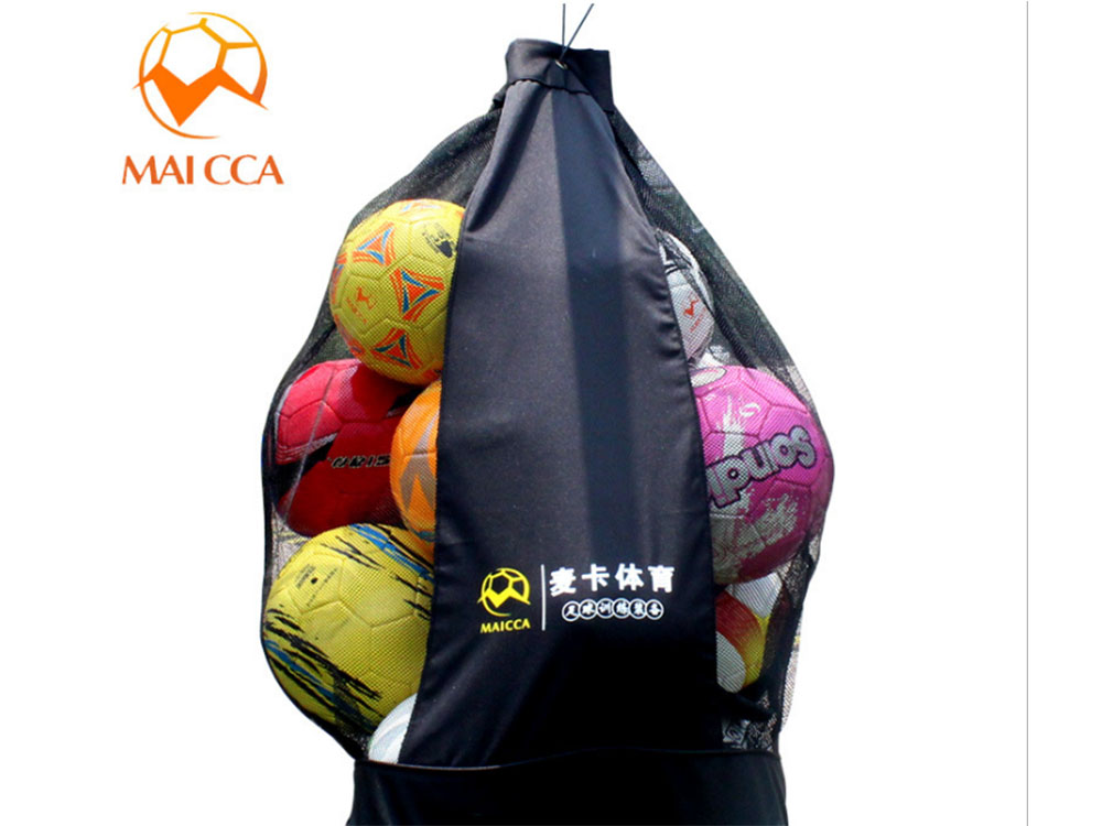 麦卡MK-886球包 加厚型足球 篮球 排球球兜 重型球袋 多个装大球包 足球收纳包