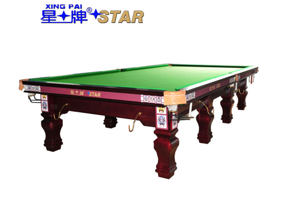 星牌 台球桌 XW105-12英式标准斯诺克球台（脸谱版）